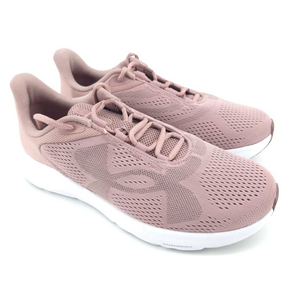 Under Armour Womens Charged Pursuit 4 BL Mesh Running Shoes Rose Pink Size 10